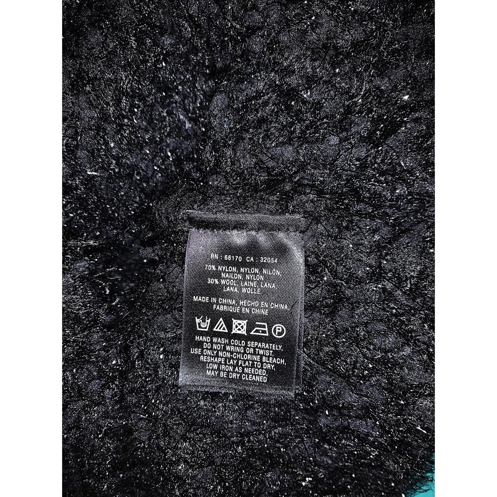 Knitted & Knotted Fuzzy Button Front Crop Cardigan - image 5